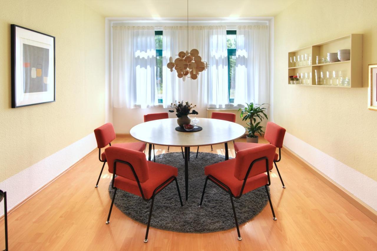 Vonbehling Boutique Apartment Mit 65Zoll Tv Und Designerstuecken Halle (Saale) Exterior foto